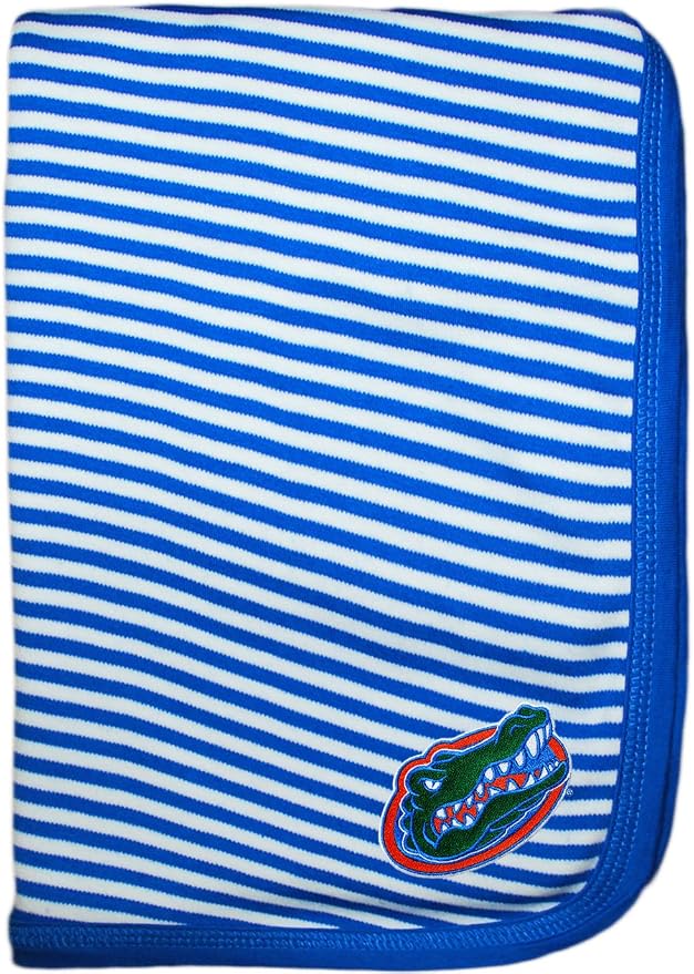 Creative Knitwear Florida Gators Striped Baby and Toddler Blanket by CollegeBaby