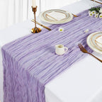 12 Pack Lilac Purple Cheesecloth Table Runner 10Ft Gauze Cheese Cloth Table - Image 4