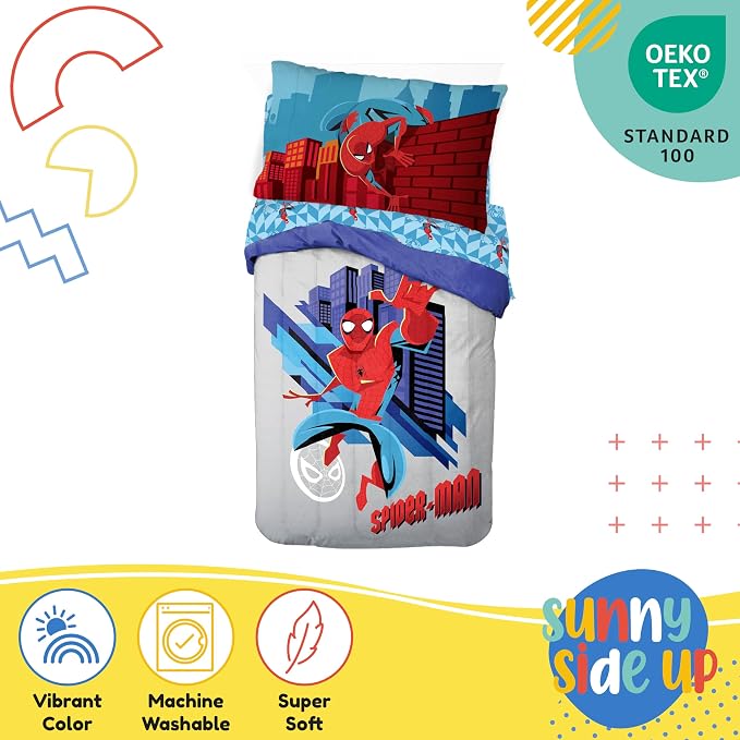 Sunny Side Up Kids Comforter Set Includes Sheets and Pillow Covers - Image 4