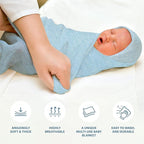 Baby Bright Swaddle Blanket - Image 2