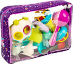 TSA Approved 5-Piece Diaper Bag Organizer Pouch Set Clear Waterproof TPU Kids - Image 7