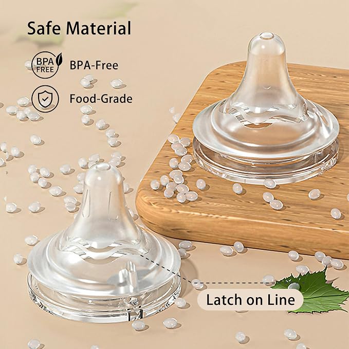 Silicone Bottle Nipple, Anti Colic Nipples - Image 5