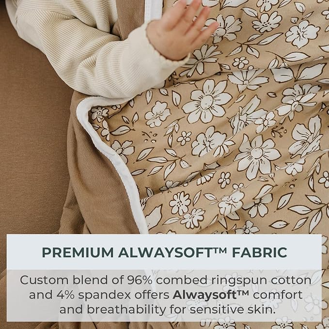 Pobibaby Premium Baby Blanket, Soft Stretchy Quilt - Image 2
