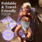 Freestyle Portable Diaper Changing Pad | Foldable, Waterproof Baby Changing Pad - Image 3