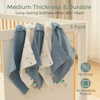 Momcozy Soft & Absorbent Baby Washcloths - Image 5