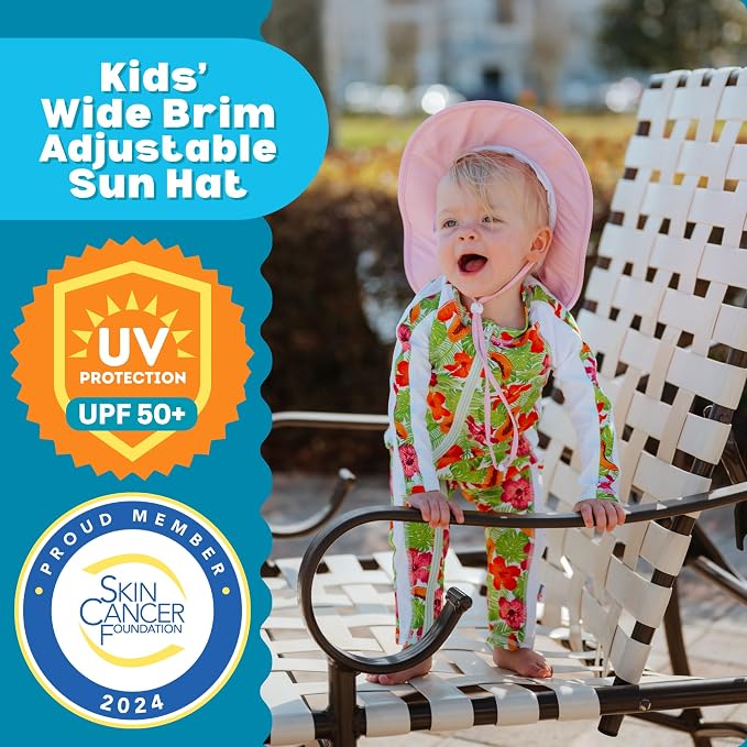 SwimZip Wide Brim Sun Hat | UPF 50+ Protection - Image 2
