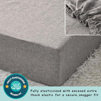 Brandream Crib Bedding Set 3 Pieces Ultra Soft 100% Cotton Bohemian Neutral - Image 6