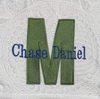 Personalized Baby Blanket Baby Quilt Monogrammed Blankets by OllieByBeebz