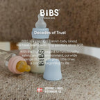 BIBS Baby Bottle 5 oz / 150 ml Natural Rubber Latex Nipple - Image 7
