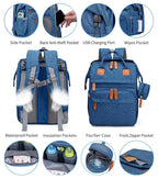 KABAQOO Diaper Bag Backpack - Image 3