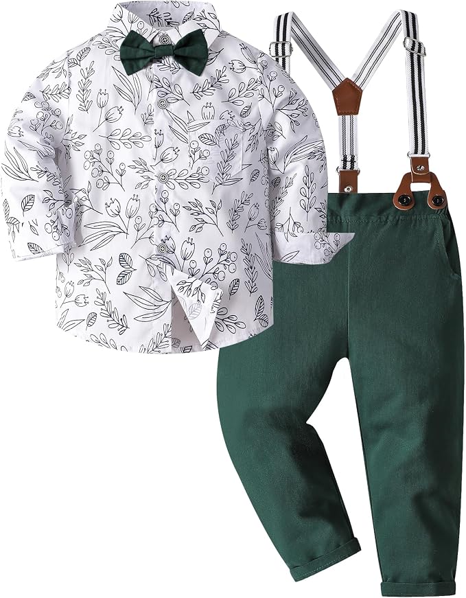 ARTMINE Toddler Boy Clothes Suit Gentleman Wedding Outfits, Formal Dress by Artmine