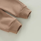 Toddler Baby Boy Clothes Solid Color Long Sleeve Crewneck Sweatshirt Top Casual - Image 6
