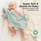 Organic Burp Cloths Baby Boy, Girl - Image 4