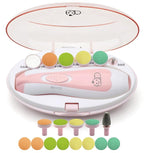 Baby Nail Trimmer 21 in 1, Usage Labeled Case & 13 Extra Replacement Tools by Royal+Angels