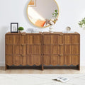 3 Drawer Dresser for Bedroom Set of 2, Modern Closet Chest of Drawers by ORRD