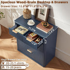 LEYAOYAO Fluted 5 Drawers Dresser - Image 6