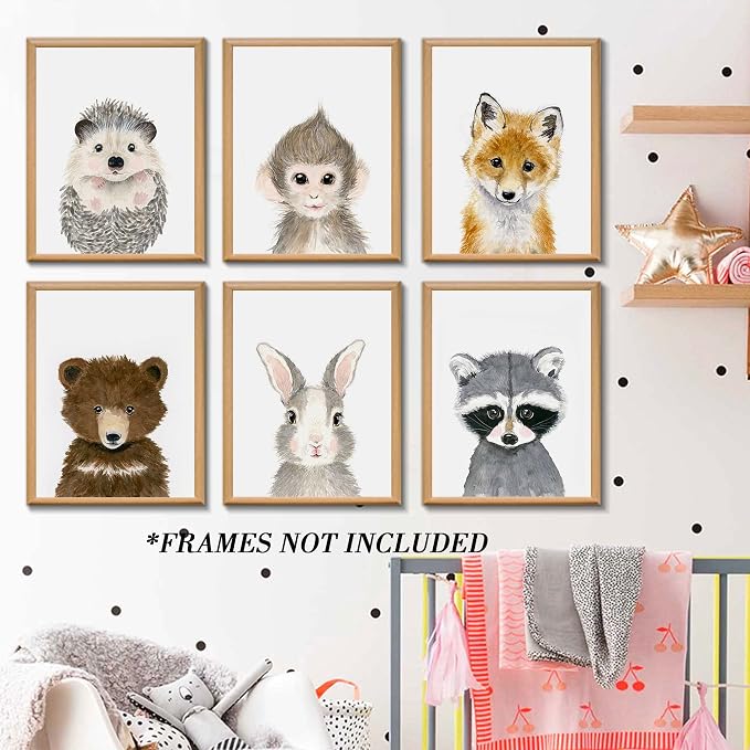 Jungle Nursery Safari Animal Decor - Image 4