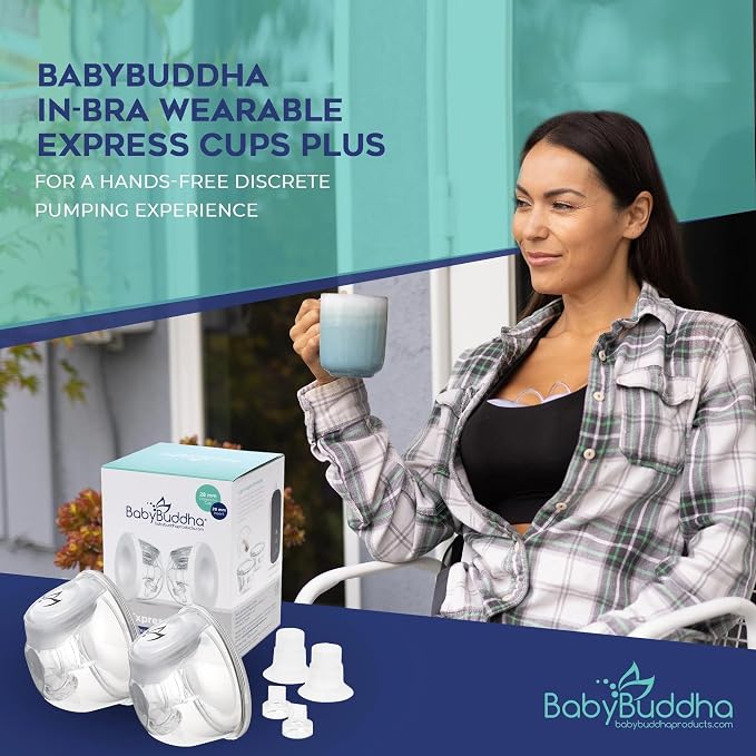 BabyBuddha Hands Free Milk Collection Cups - Image 9