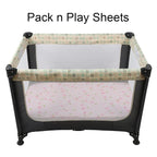 Onacosht Pack n Play Playard Fitted Sheets 2 Pack Set - Image 3