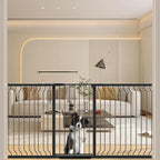 WAOWAO Extra Tall 40.55" Baby Gate 73.62-80.70" Wide Pressure Mounted Walk by WAOWAOBABYSAFETYPRODUCTS