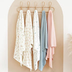 Konssy Knit Baby Blanket 2 Pack, Soft Ribbed Swaddle Receiving Blankets - Image 6