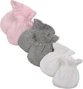 Burt's Bees Baby Unisex Baby Mittens, 100% Organic Cotton, One Size 3-Pack by BurtsBeesBaby