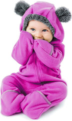 Cuddle Club Fleece Baby Bunting Bodysuit by CuddleClub