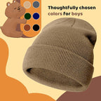 YMYDYFC Baby Beanie 3Pack Toddler Beanie Infant Knit Hat Baby Winter Hats - Image 6