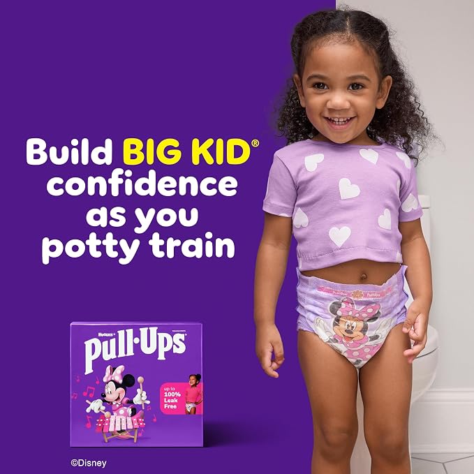 Pull-Ups Girls' Potty Training Pants, Size 5T-6T Training Underwear - Image 4