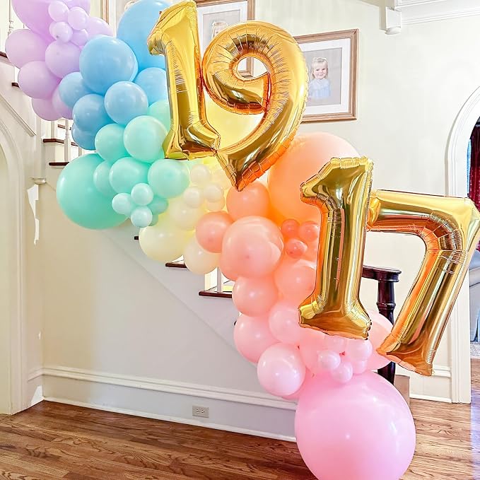 90pack Light Pink Balloons Different Size 18/12/10/5 Inch Pastel Pink Balloon - Image 7