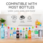Original Water Bottle Topper for Toddlers – 100% Silicone Sippy Top Spout - Image 5