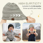 Durio Unisex Baby Beanie - Image 4