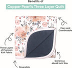 Copper Pearl Noah 3-in-1 Baby Quilt - Image 2