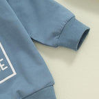 Toddler Baby Boy Fall Winter Outfit Long Sleeve Letter Print Sweatshirts and - Image 5