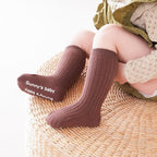 Zumou Toddler Knee High Socks Non Slip Anti Skid Baby Boy Girls Seamless Long - Image 7