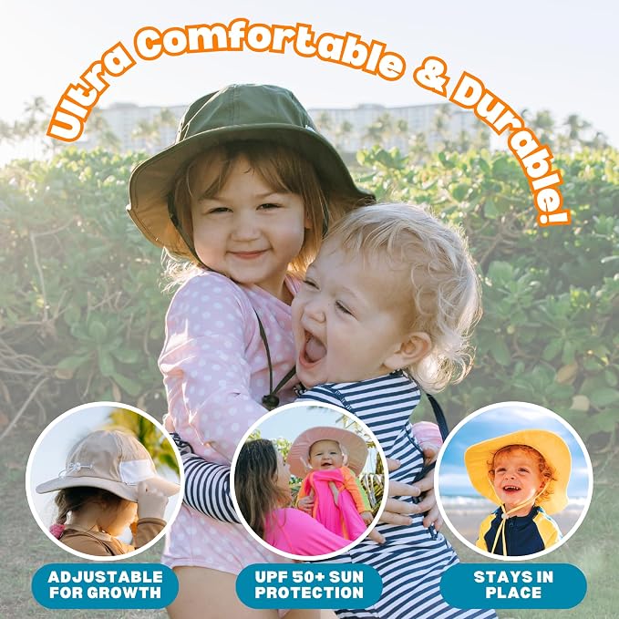 SwimZip Wide Brim Sun Hat | UPF 50+ Protection - Image 6