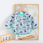 Sleeved Bib, 5 Pack, Waterproof Shirt Bibs - Image 2