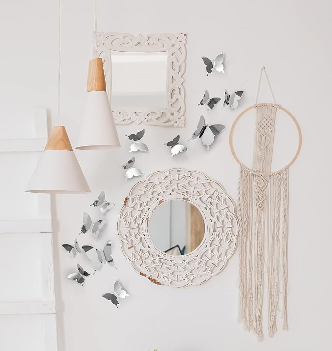 Silver Butterfly Wall Decals - Image 6