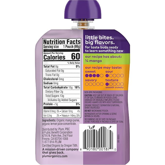 Plum Organics Stage 1 Organic Baby Food - Image 2
