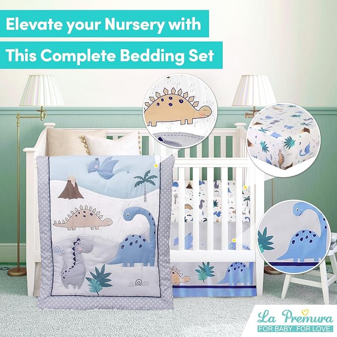 La Premura Baby Crib Bedding Set - Image 3