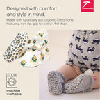 Zutano Organic Baby Booties Newborn Infant, Lost Baby Socks Solution, 18-24 - Image 2