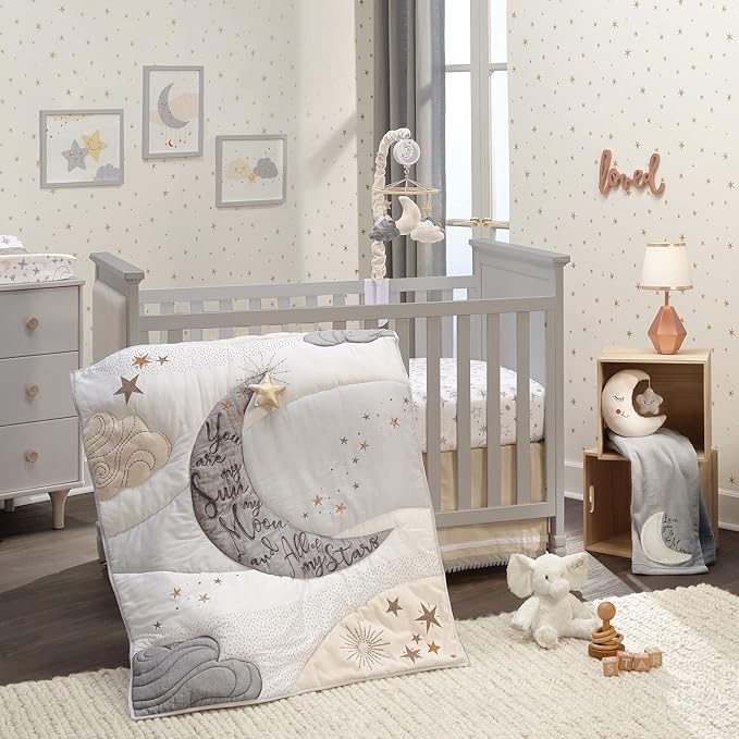 Lambs & Ivy Goodnight Moon Musical Baby Crib Mobile Soother Toy - Image 7