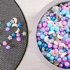 GOGOSO Ball Pit Balls Stars Moon Shapes Plastic Pitballs - Image 7