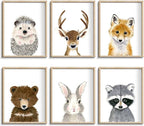 Jungle Nursery Safari Animal Decor by CALMART