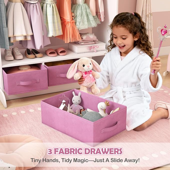 JOYLDIAS Kids Dress Up Storage - Image 6