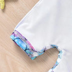 Aalizzwell Baby Girls Long Sleeve One Piece Bathing Suit - Image 6