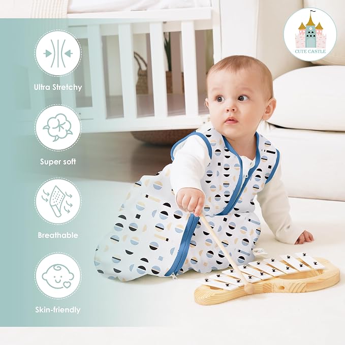 Cute Castle Baby Sleep Sack 6-12 Months - Image 2