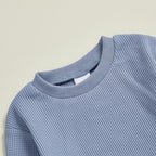Kuriozud Toddler Baby Boy Fall Winter Clothes Long Sleeve Crewneck Pullover - Image 6
