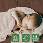 Organic Cotton Baby Blanket - Image 3