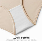 Angelhood 6 Pack Womens Cotton Maternity Underwear, Healthy Maternity Pregnancy - Image 5